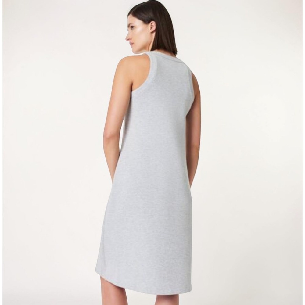 Spanx AirEssentials Soft Tank Dress Heather Gray Midi XS - Picture 11 of 11